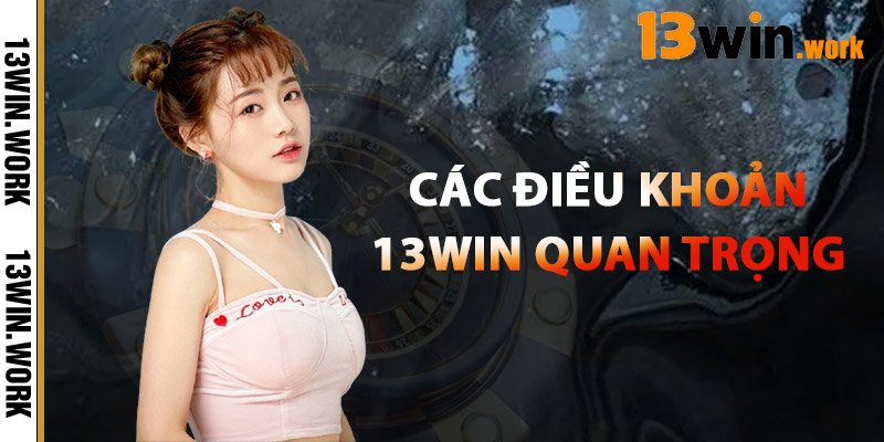 Các Điều Khoản 13WIN Quan Trọng